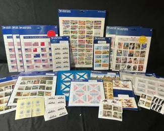 Vintage United States History Stamps