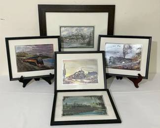 Trains In Frames
