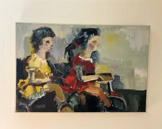 Hand Painted Oil Canvas