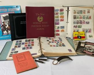 Vintage Stamp Collecting