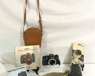 Vintage Leica Camera and Accessories
