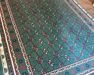 Large Green Rug