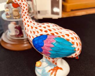 "Herend" Figurine Guinea Hen