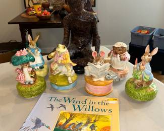 Some sweet Peter Rabbit Music Boxes