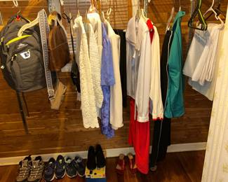 Some women's clothing and shoes