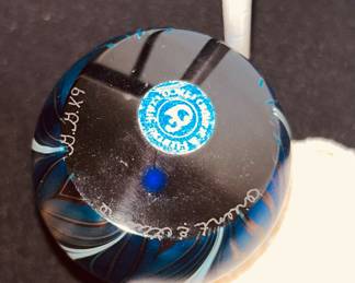 Signature on bottom