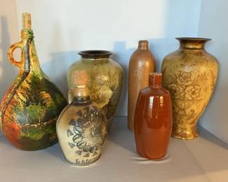 Pottery Decanters More