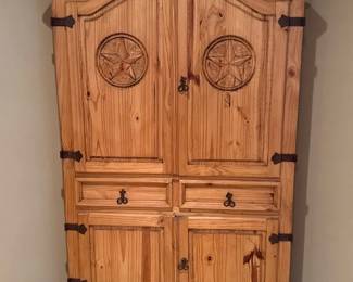 Wood Corner Cabinet