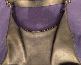 Vintage Gucci Leather Shoulder Bag