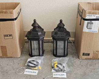 Exterior Wall Mount Lights with Hardware