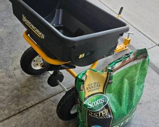 Pull Behind Spreader Lawn Food