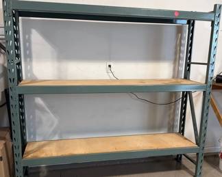 Metal Framed Shelf Unit Lot 1