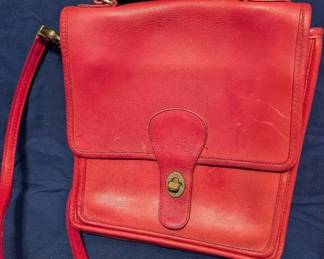Vintage Coach Station Bag