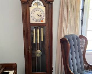 If you're in the market for an elegant addition to your home, consider this clock.  Stop by and tell us if this is a grandfather or grandmother clock.