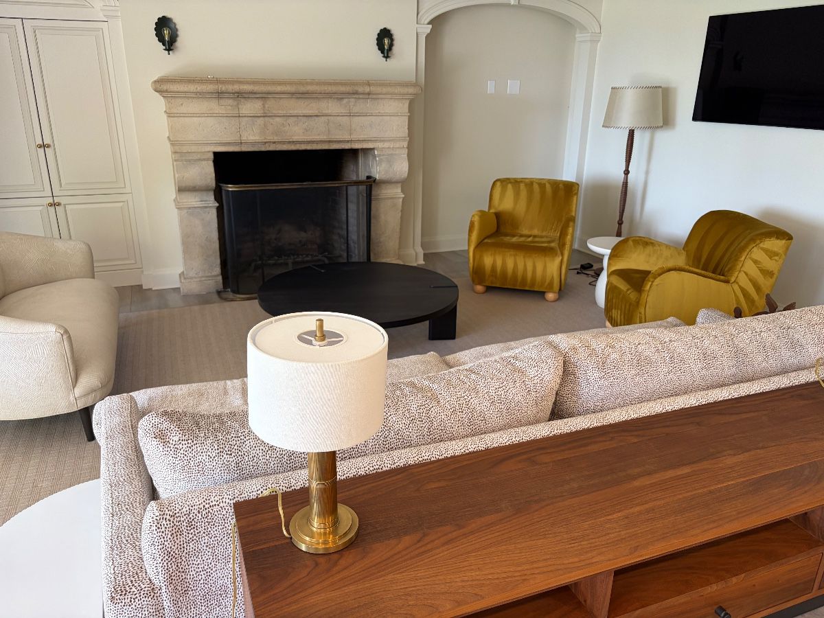 Overview of great room pieces.