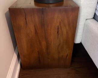 $360. Pair of side tables 14"sq. x 18"h. Originally $700.