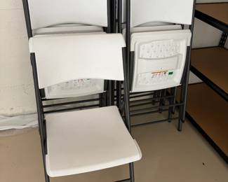 $80 per set of four. Lifetime folding chairs. Selling in sets of four. Four sets available.