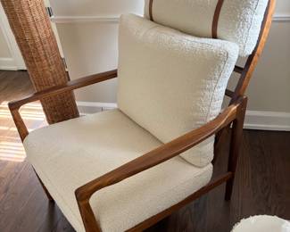 Side view of the chair
