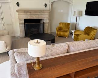 Overview of great room pieces.