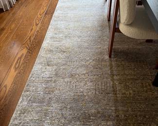 $3,800 Rug Jean Stoffer for Loloi "Bradbury" rug in Dove/Gold. 10' X 14' (orig. $8,000)