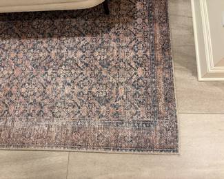 $980 Loloi "Billie" area rug. 7'6" X 5' (orig. $2,000)