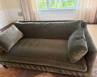 $2,200 Rowe Furniture Allteriors custom upholstered sofa. 69" w X 40"d X 31"h. (orig. $5,800)