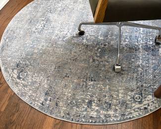 $300. Loloi rug and pad. 63" diameter