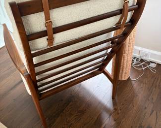 back of the chair.
