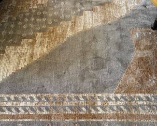 Another view of the Loloi rug.
