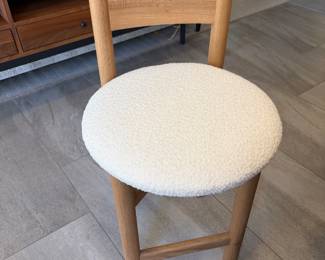 $1,690 Set of four House of Leon counter height bar stools. 20" dia. seat X 36"h - 25" seat height. (orig. $3,500)