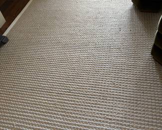 $400 Custom area rug 10' X 14'6" (as found)