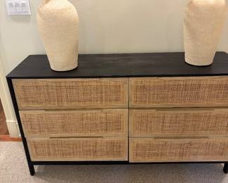 $860 Four Hands "Sydney" dresser. 6-drawer. 58"w X 17"d X 31.5"h. (orig. $1,800)