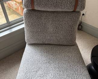 $2,200 one of a pair of lounge chairs by LH Imports. 26"w X 36"d X 38"h. (orig. $4,000)