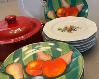 Misono "Tuscany" plates,