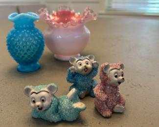 Fenton glassware