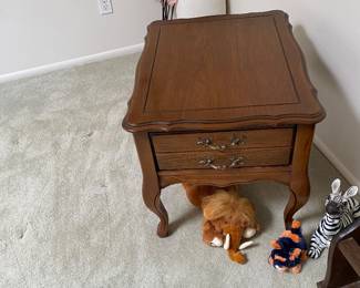 End tables, animals