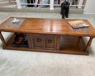 Vintage Coffee table with storage
