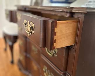 Ethan Allen chest detail