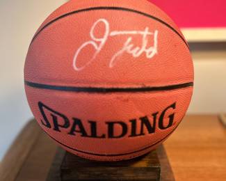 Jason Kidd Autographed ball