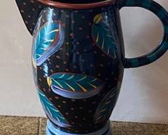 handmade pitcher from Mariposa