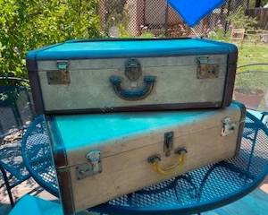 vintage suitcases