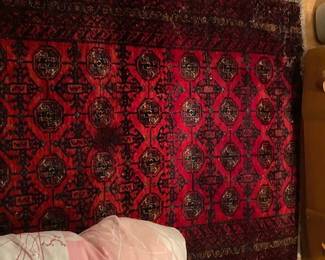 Afghan area rug