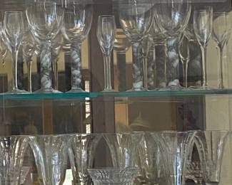 hand blown wine glasses