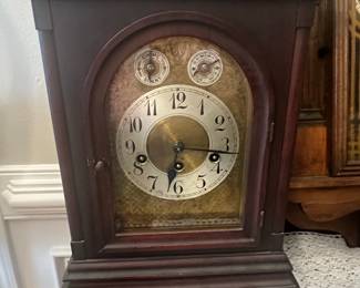 Junghans Westminster Chime Mahogany Mantel Clock