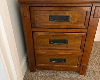 Small File Cabinet With Cookbooks
