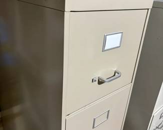 File Cabinet In Taupe