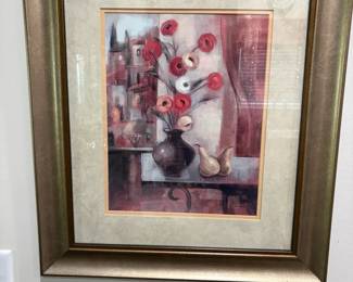Print Of Red Poppies
