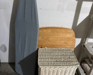 Clothes HamperIroning Board2 TV Trays
