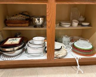 Bakeware By Corning, Bowls, Serving Plates, Juicer, Etc.