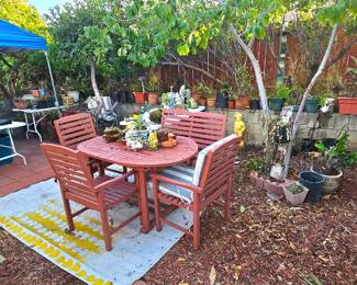 Patio furniture.